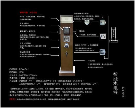 指印智能水电桩ZDWI-04